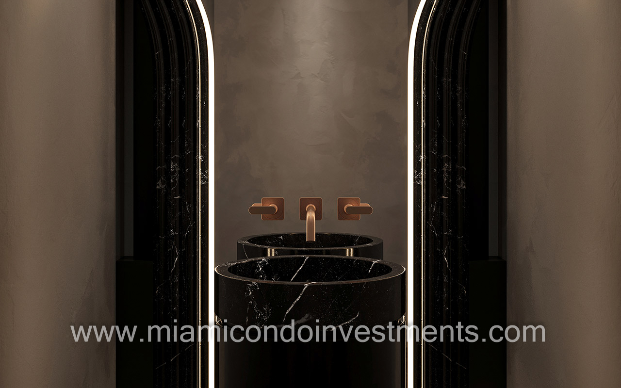 Mercedes-Benz Places Miami powder room