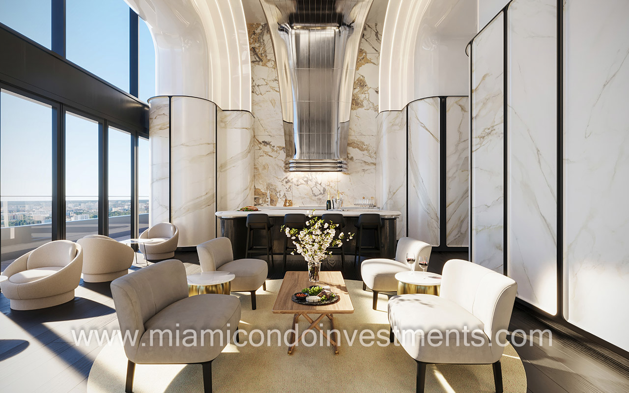 Mercedes-Benz Places Miami chef's kitchen 2