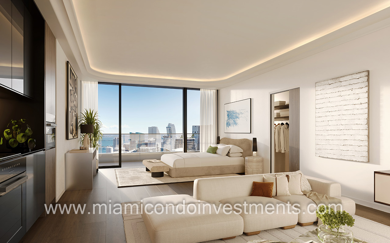 Mercedes-Benz Places Miami studio condo