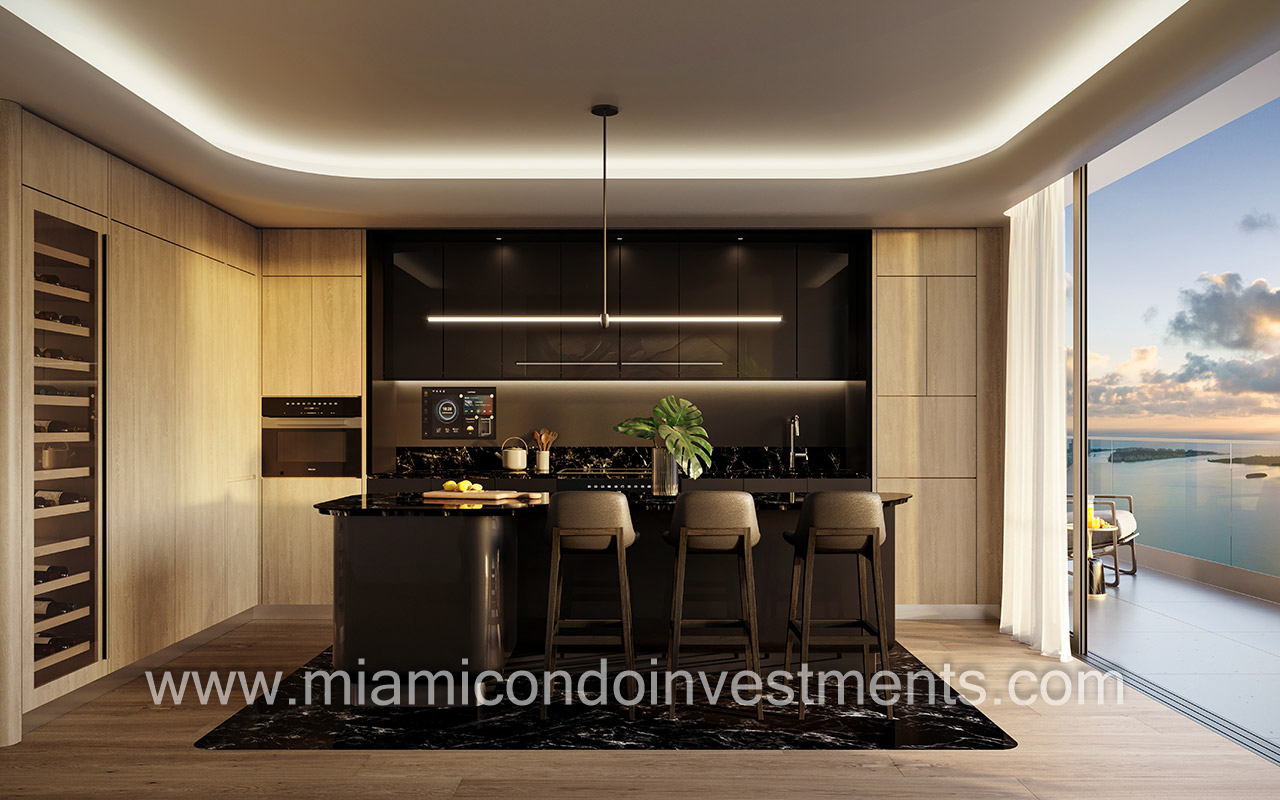 Mercedes-Benz Places Miami kitchen