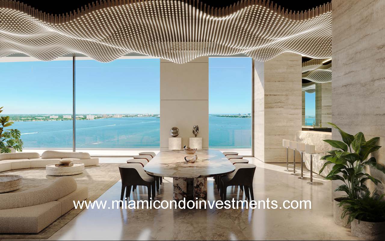 Pagani Residences dining room