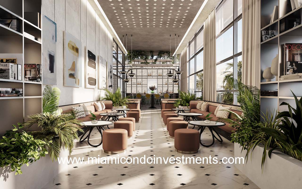 ELLE Residences Miami Bar and Restaurant