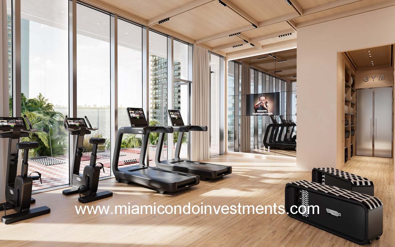 ELLE Residences Miami Fitness Center