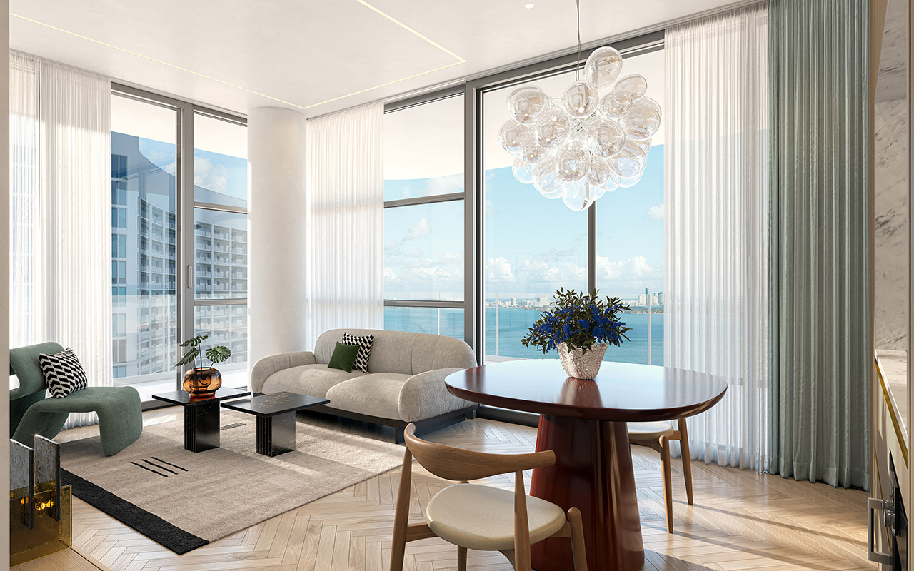 ELLE Residences Miami Penthouse
