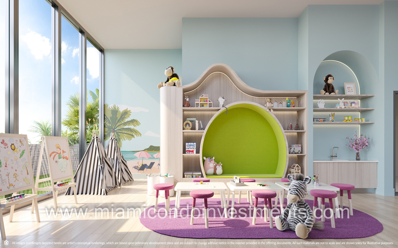Continuum Club & Residences kids playroom