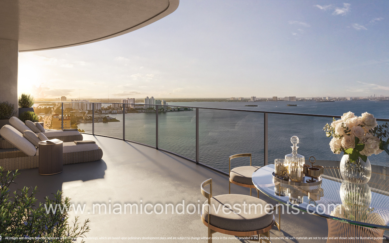 Continuum Club & Residences terrace sunrise
