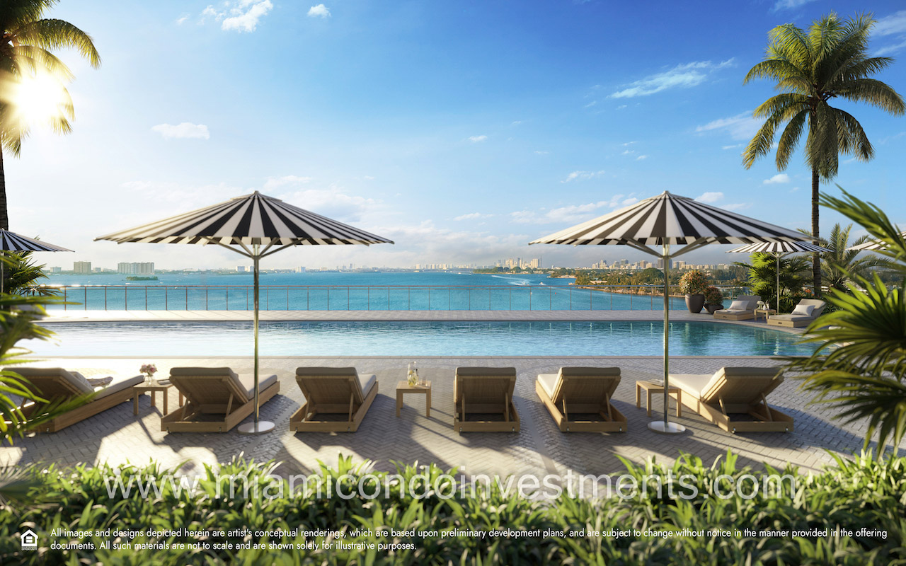 Continuum Club & Residences waterside pool