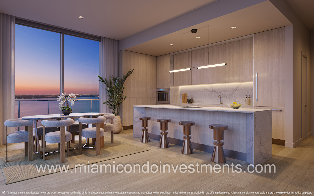 Continuum Club & Residences kitchen