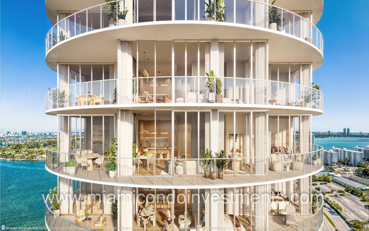 Continuum Club & Residences terraces outside looking in