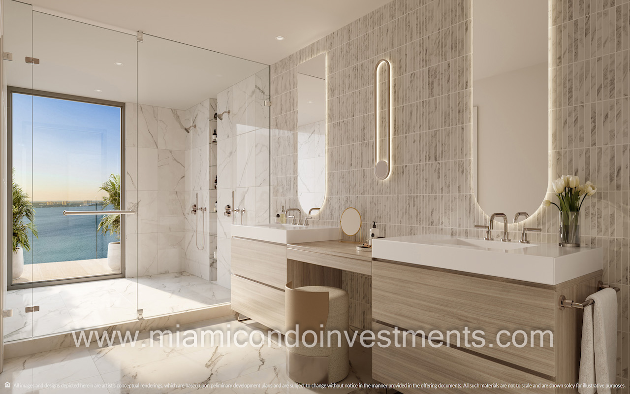 Continuum Club & Residences primary bath