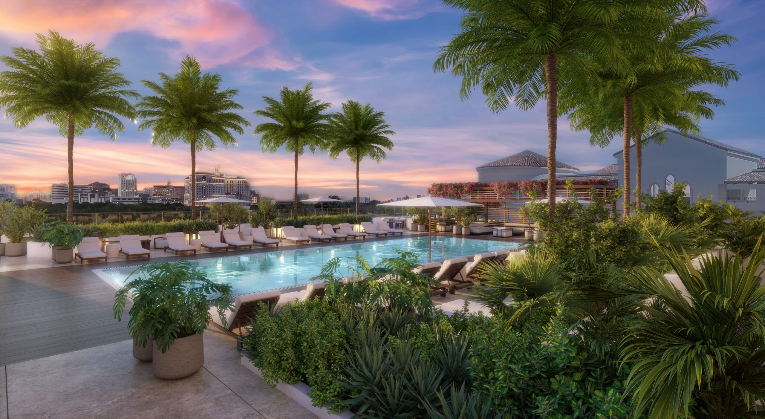 Cassia Coral Gables Pool Deck Cassia Coral Gables Pool Deck