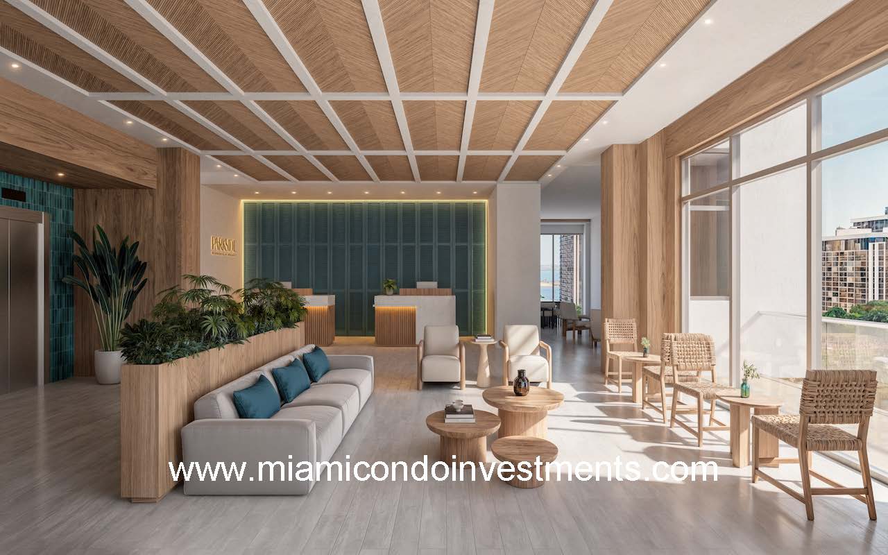 Parkside Brickell Lobby
