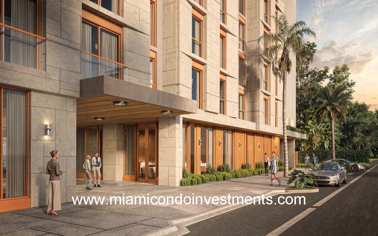 Parkside Brickell Miami Entrance