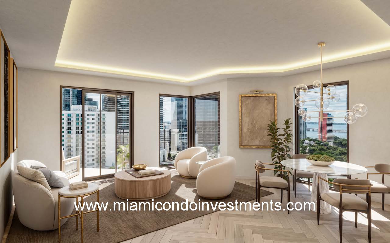 Season One Brickell Living Room