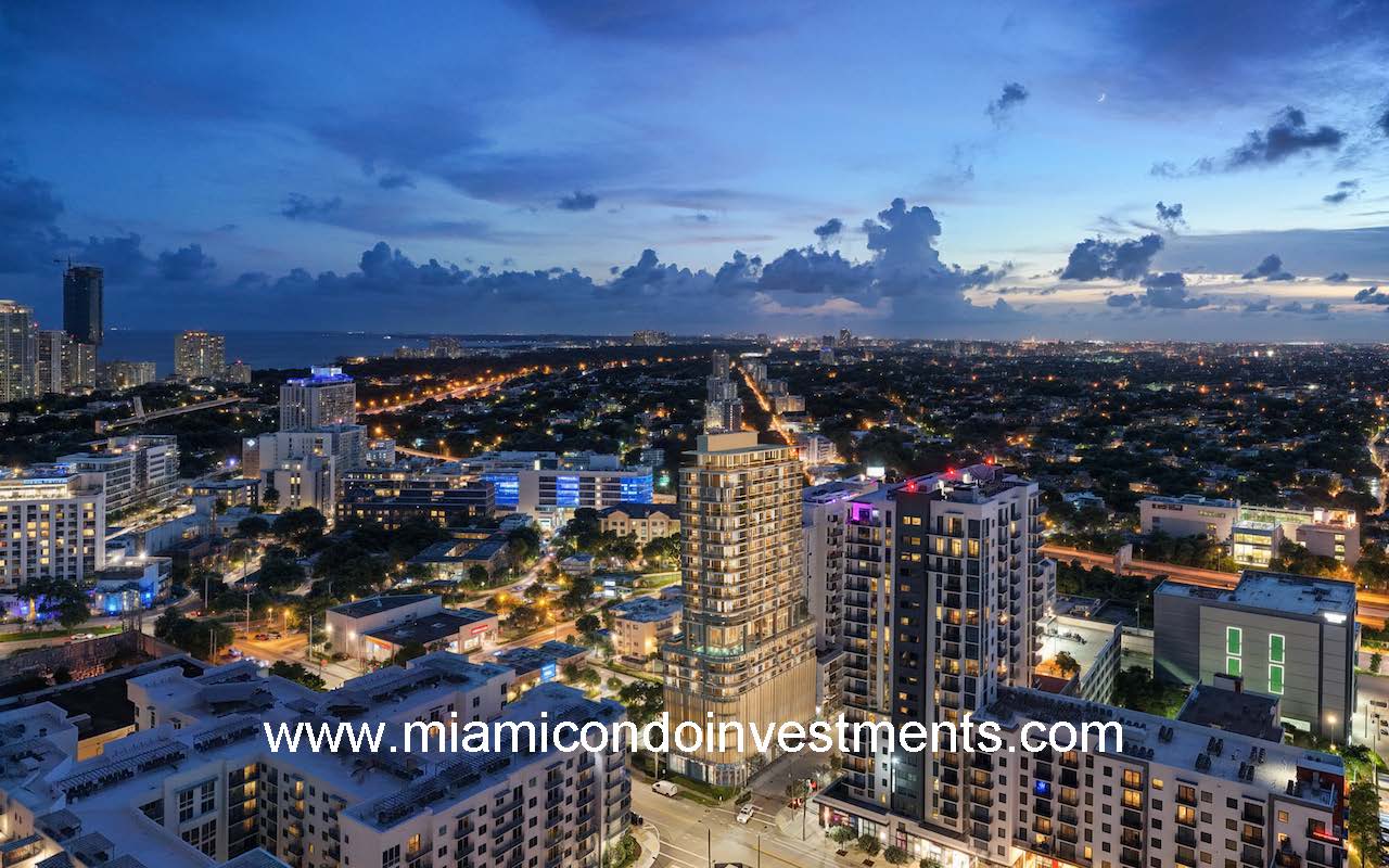 Season One Brickell Nightime Views