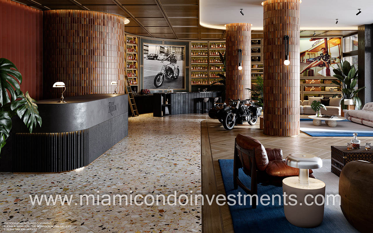 The Rider Residences condominiums reception