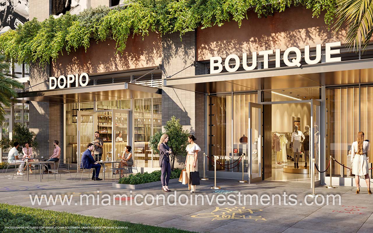 The Rider Residences condominiums retail