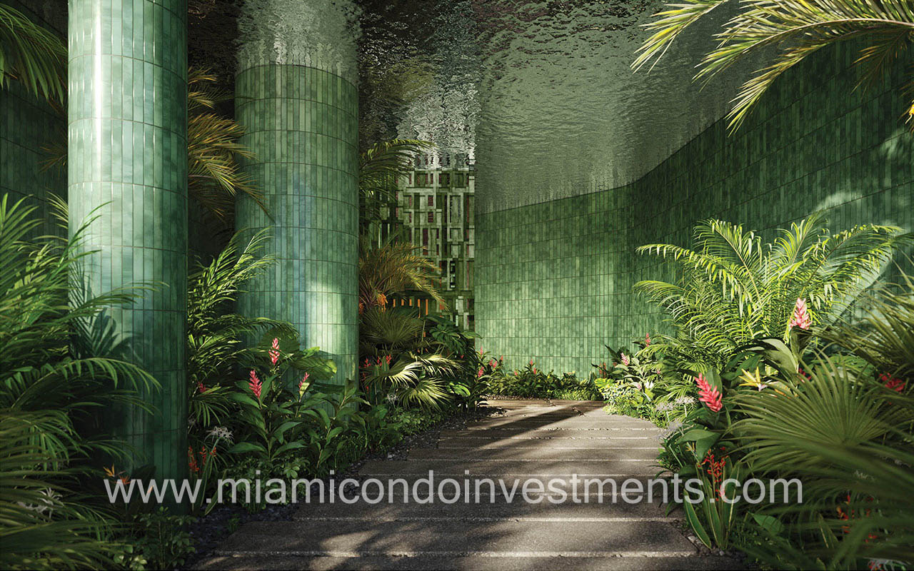 Miami Tropic ground floor entrance