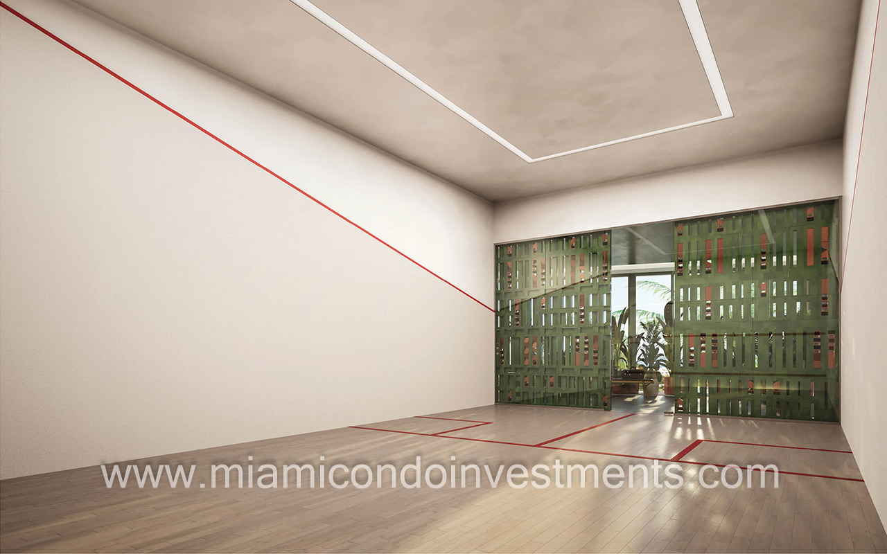 Miami Tropic squash court