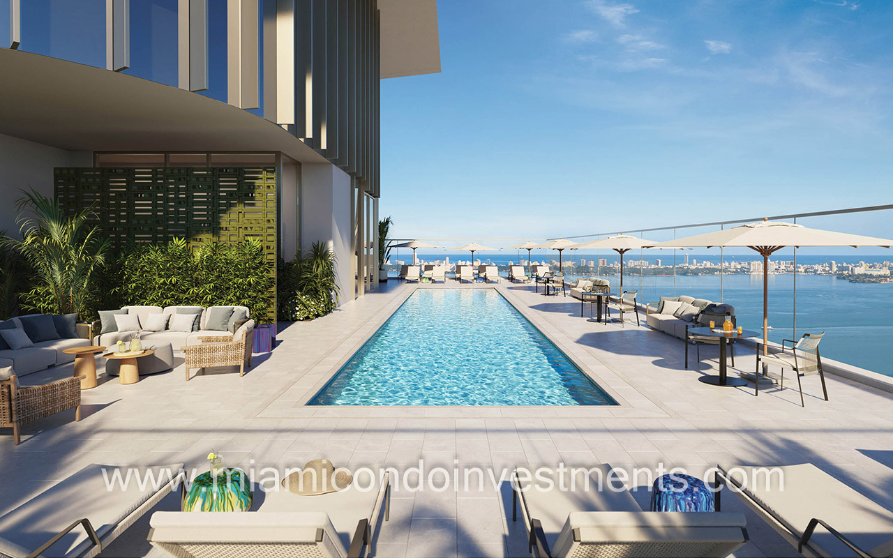 Miami Tropic lap pool