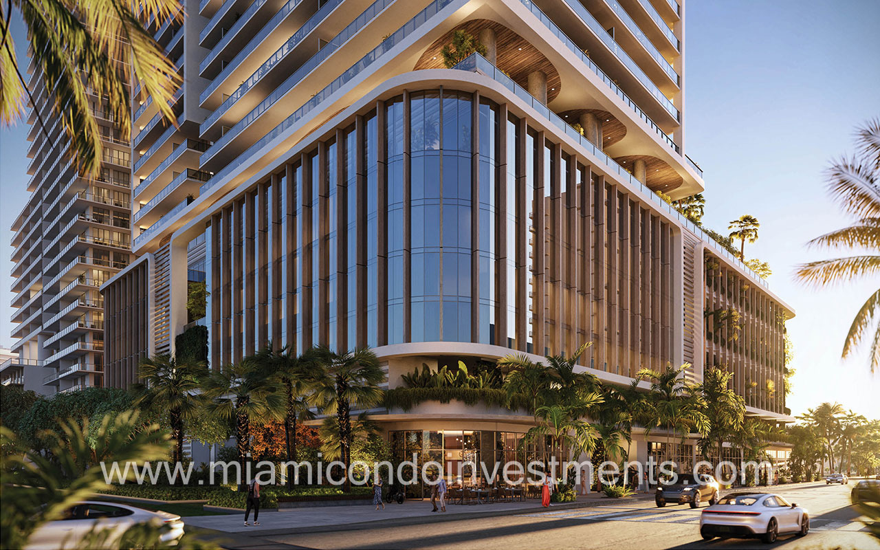Miami Tropic exterior podium