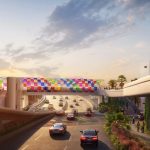 Pedestrian Bridge in South Beach