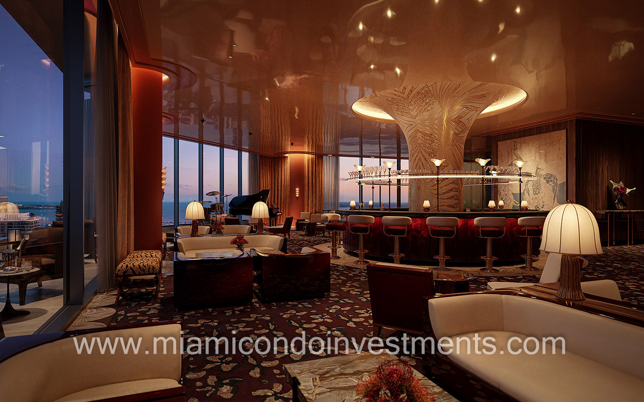 Faena Residences Miami Bloom Bar