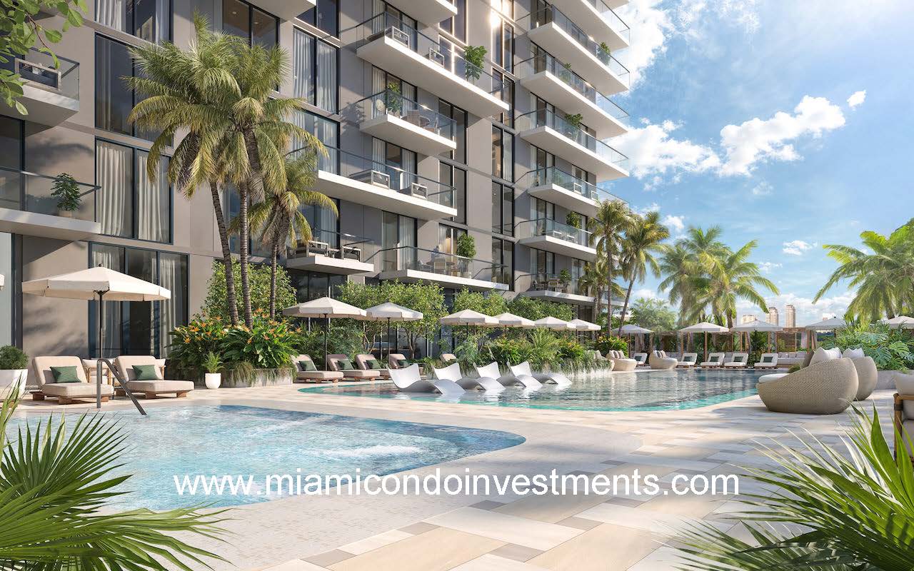 Viceroy Residences Aventura Pool Deck