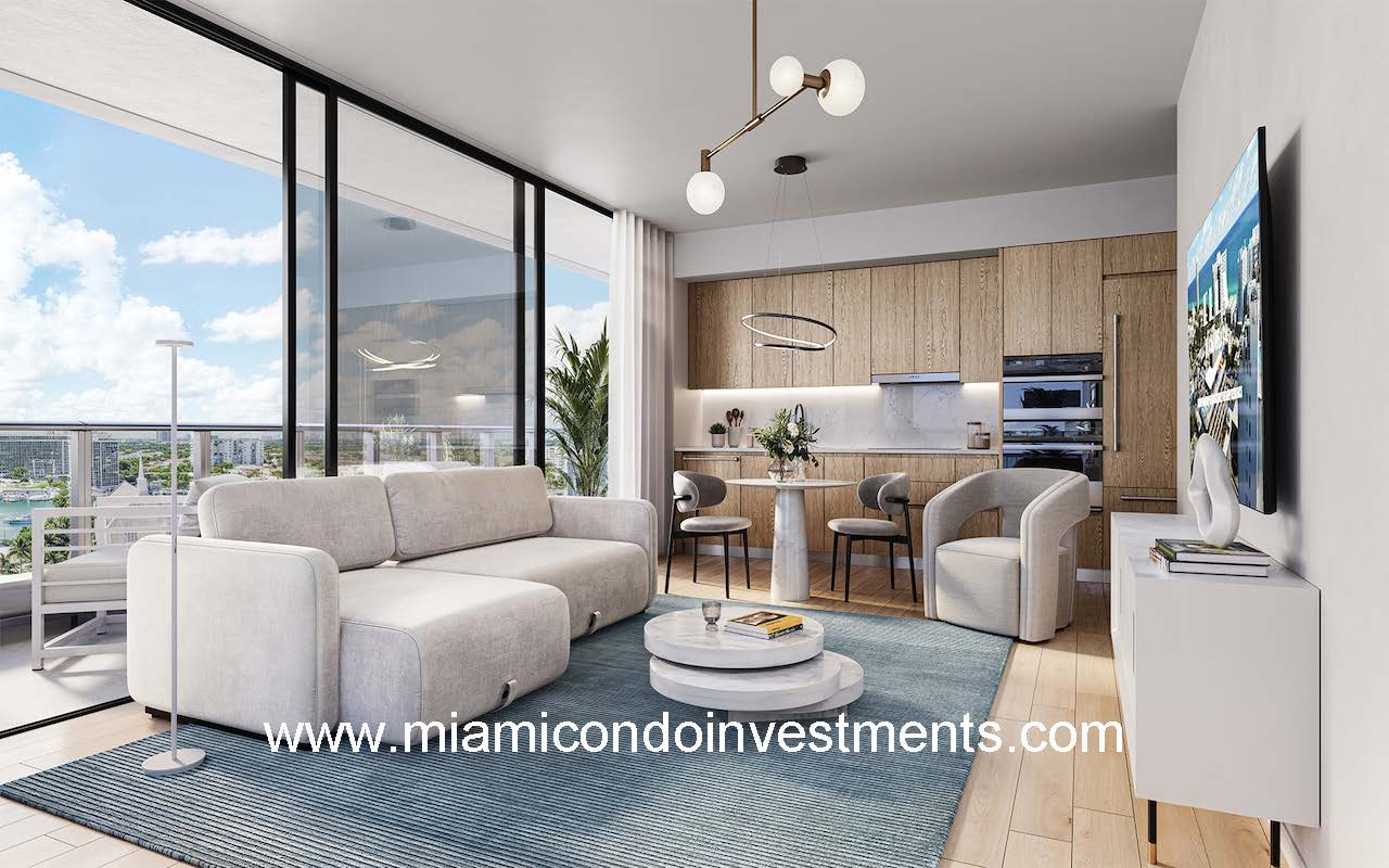 Ella Miami Beach Living Room