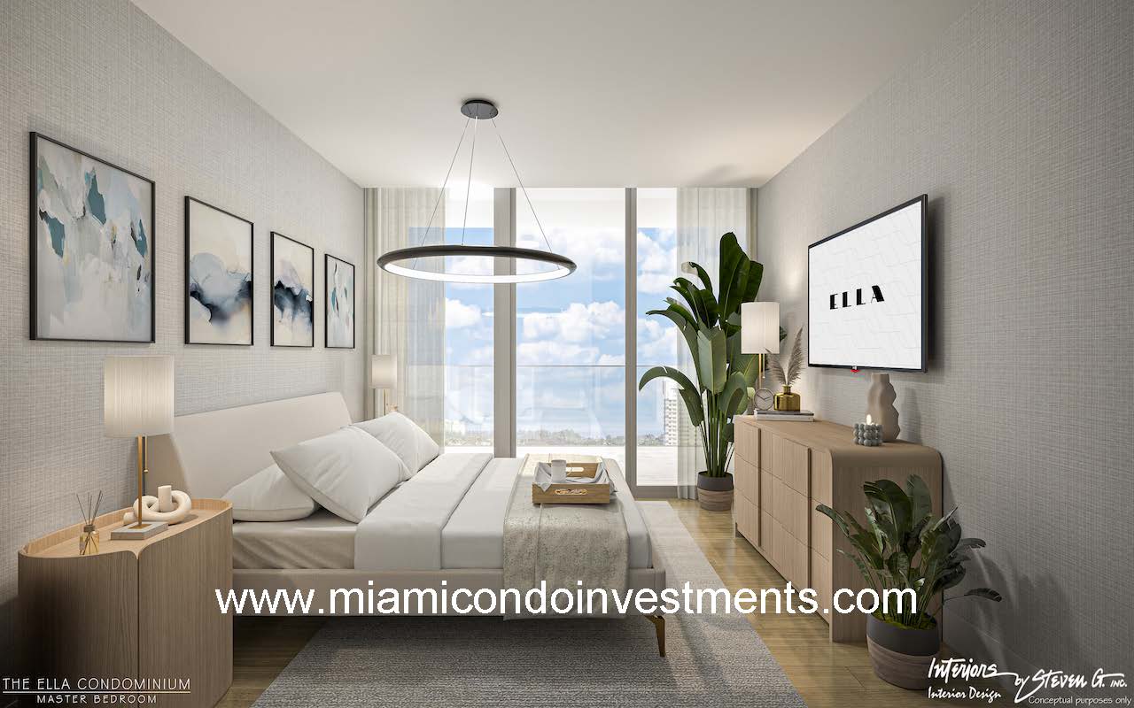 Ella Miami Beach Penthouse Primary Suite