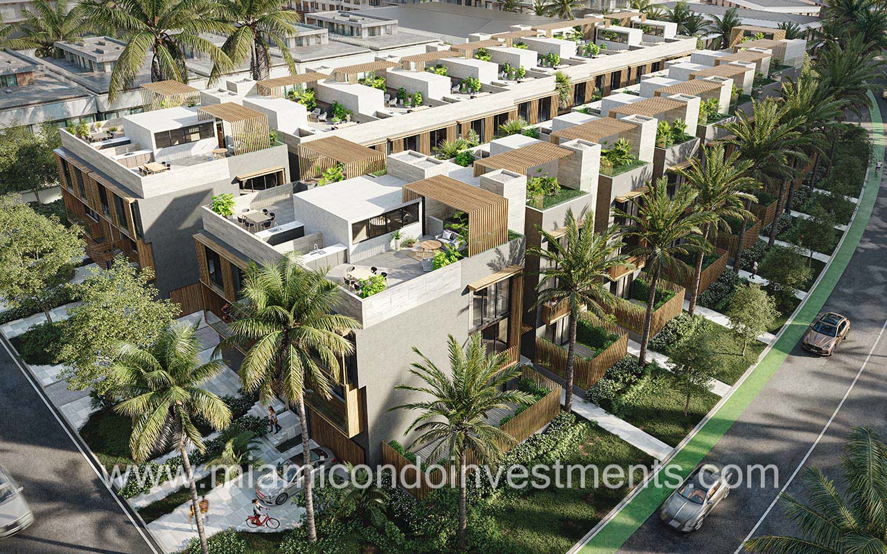 Bay Harbor Villas aerial view