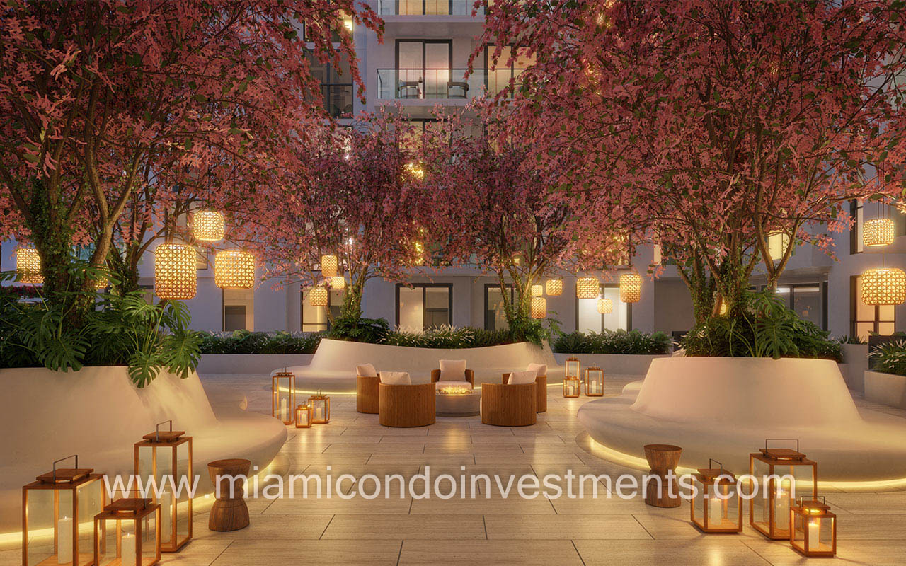 Cassia Coral Gables outdoor deck