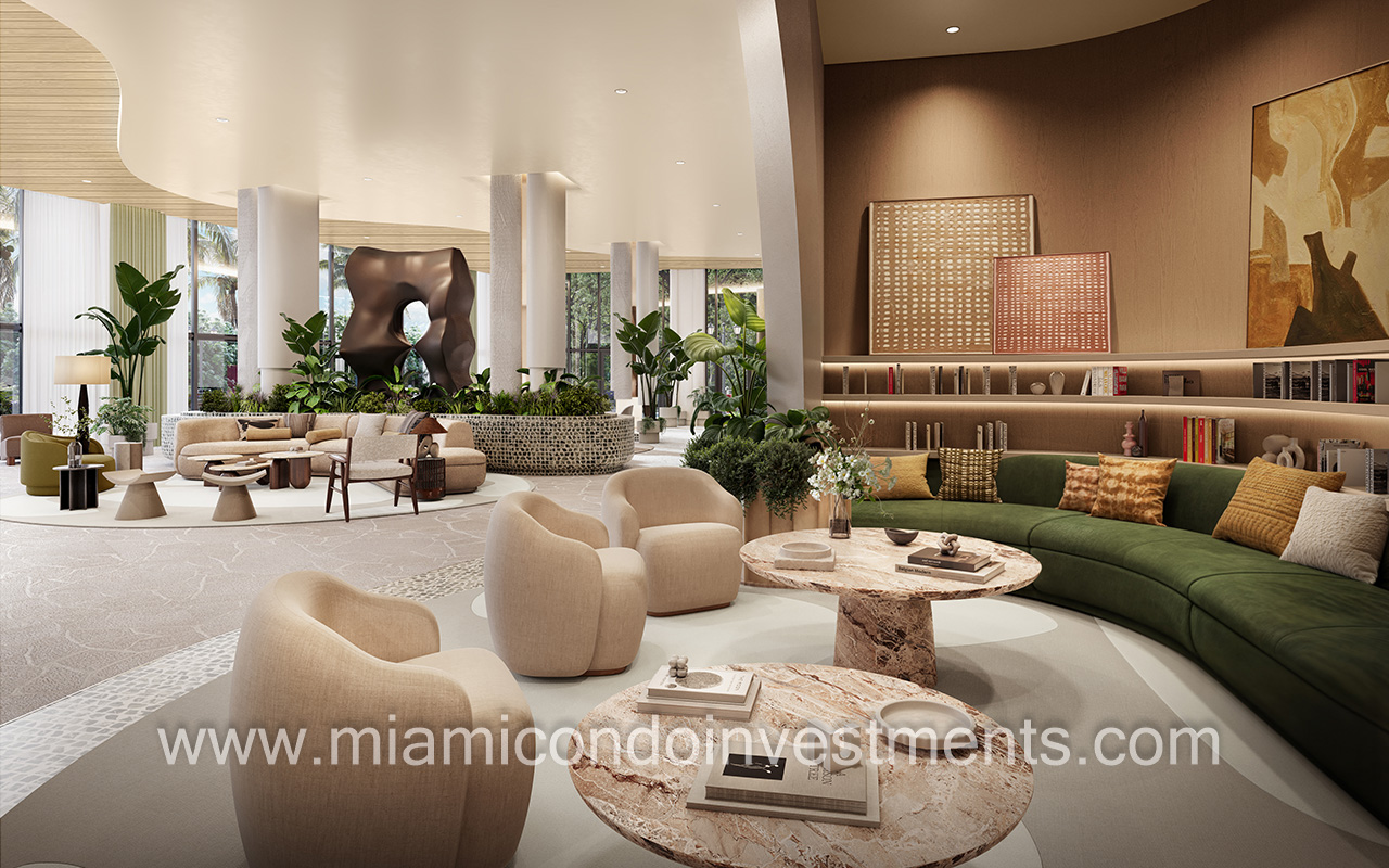 lobby seating area