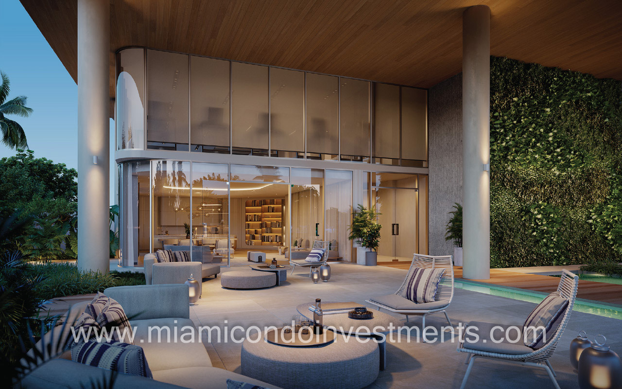 Ocean House Surfside outdoor lounge