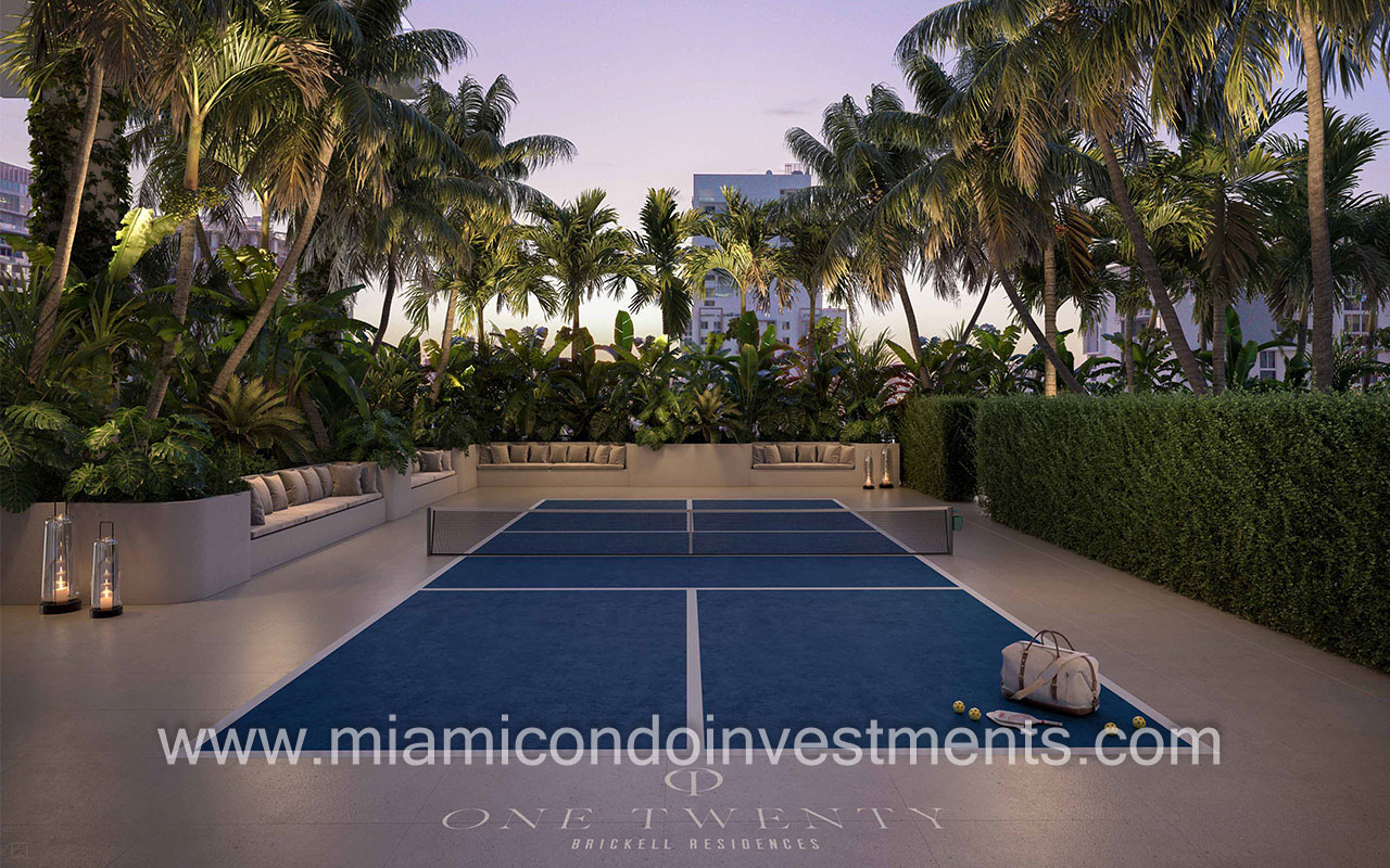 One Twenty Brickell pickleball