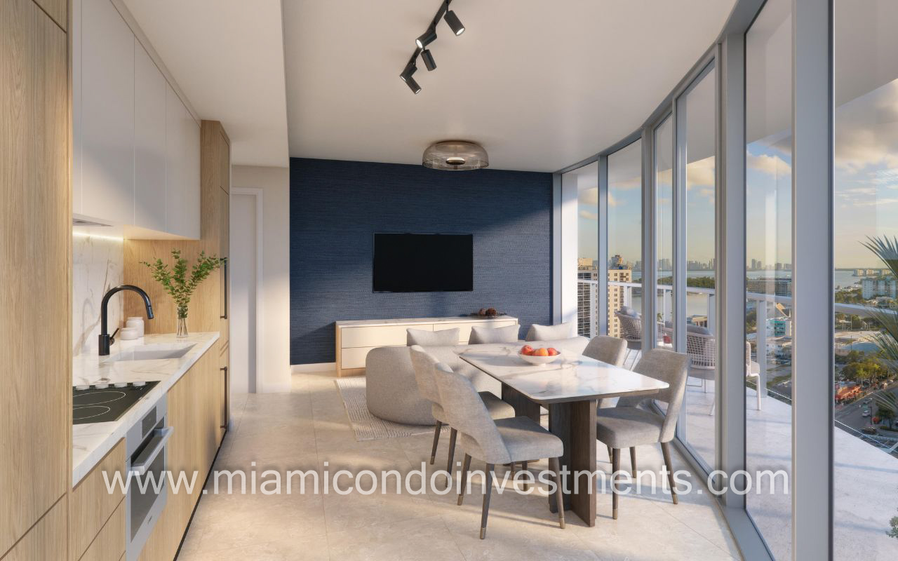 7200 Collins living dining kitchen