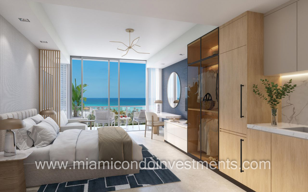 7200 Collins junior 1 bedroom condo