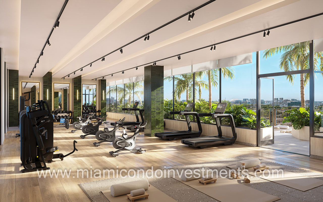 Cloud One Wynwood fitness center