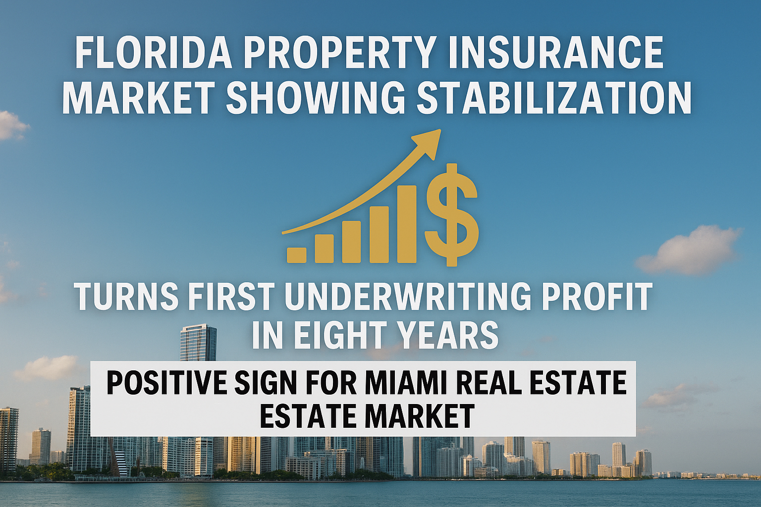 Florida Property Insurance Market Showing Signs of Stabilization