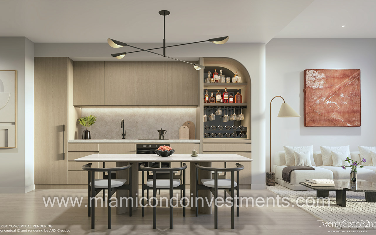 26th & 2nd Wynwood kitchen