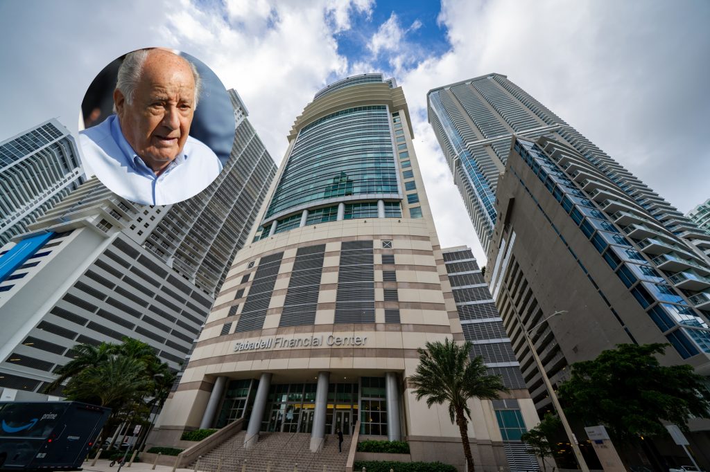 Zara founder Amancio Ortego to buy Sabadell Financial Center in Miami