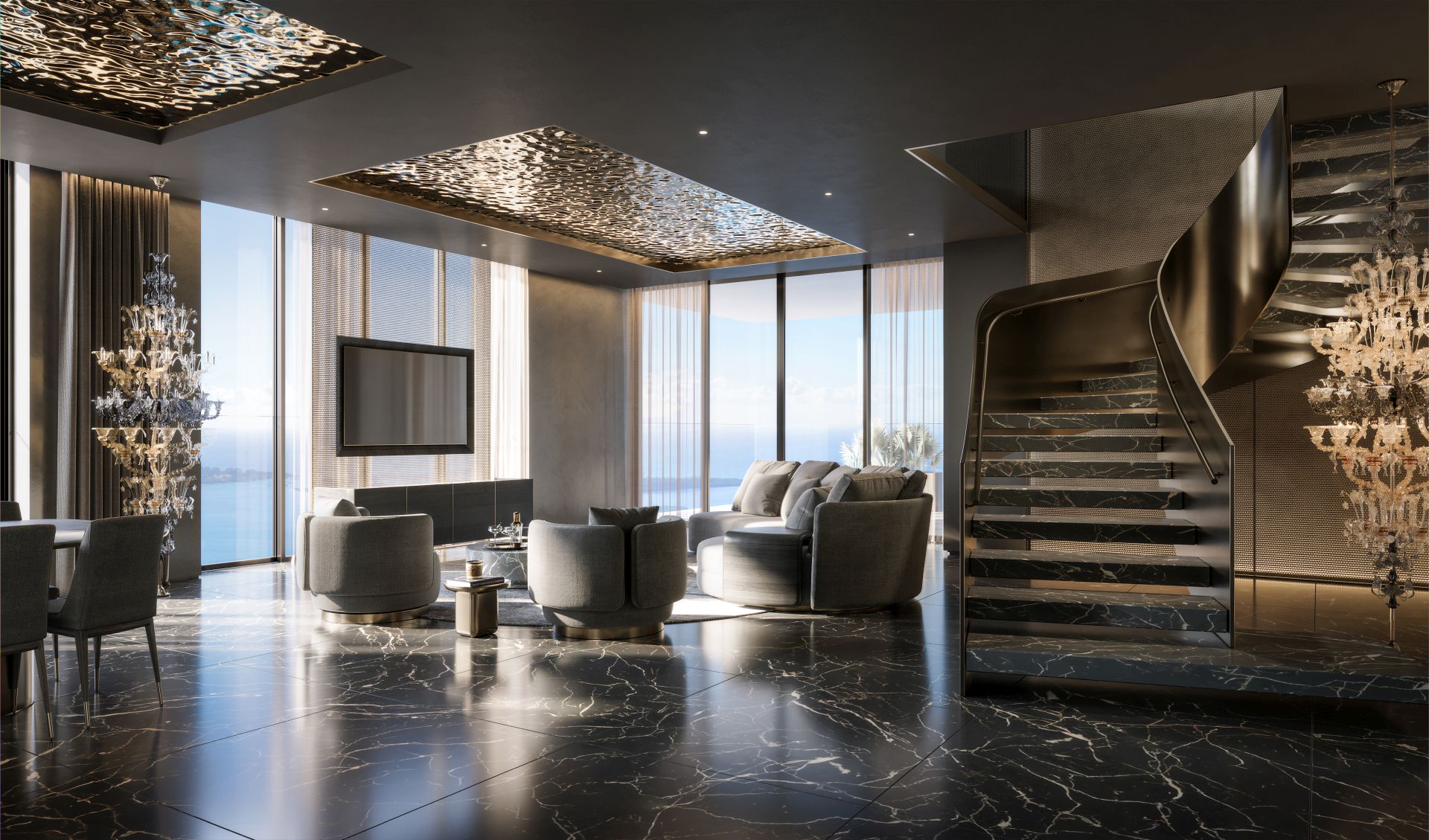 duplex condo at 888 Brickell by Dolce & Gabbana