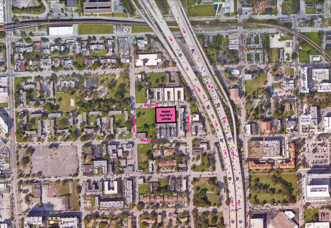 Mama Hattie's House at 430 NW 9th St in Overtown Miami