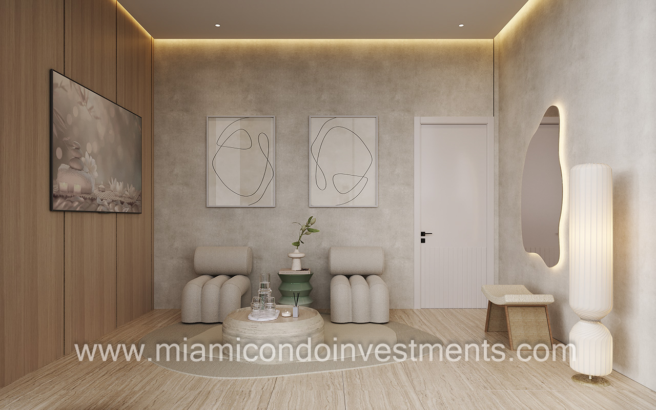 Melia Miami spa lounge