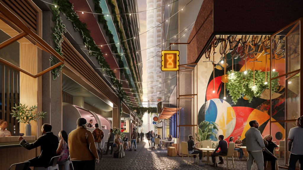 Sunset Place rendering by Heatherwick Studio 5