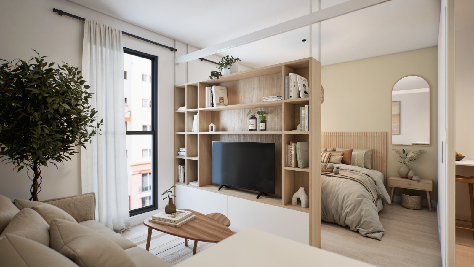 The Alley living area