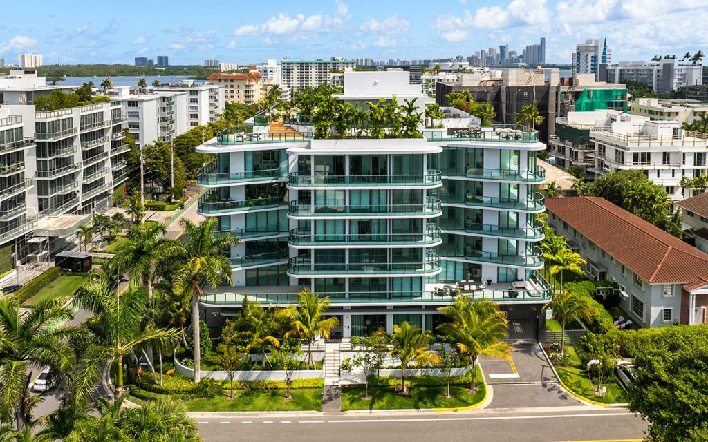 aerial view of Alana Bay Harbor Islands