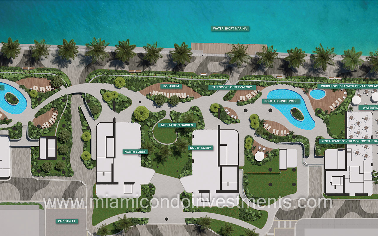 Aria Reserve Miami sitemap