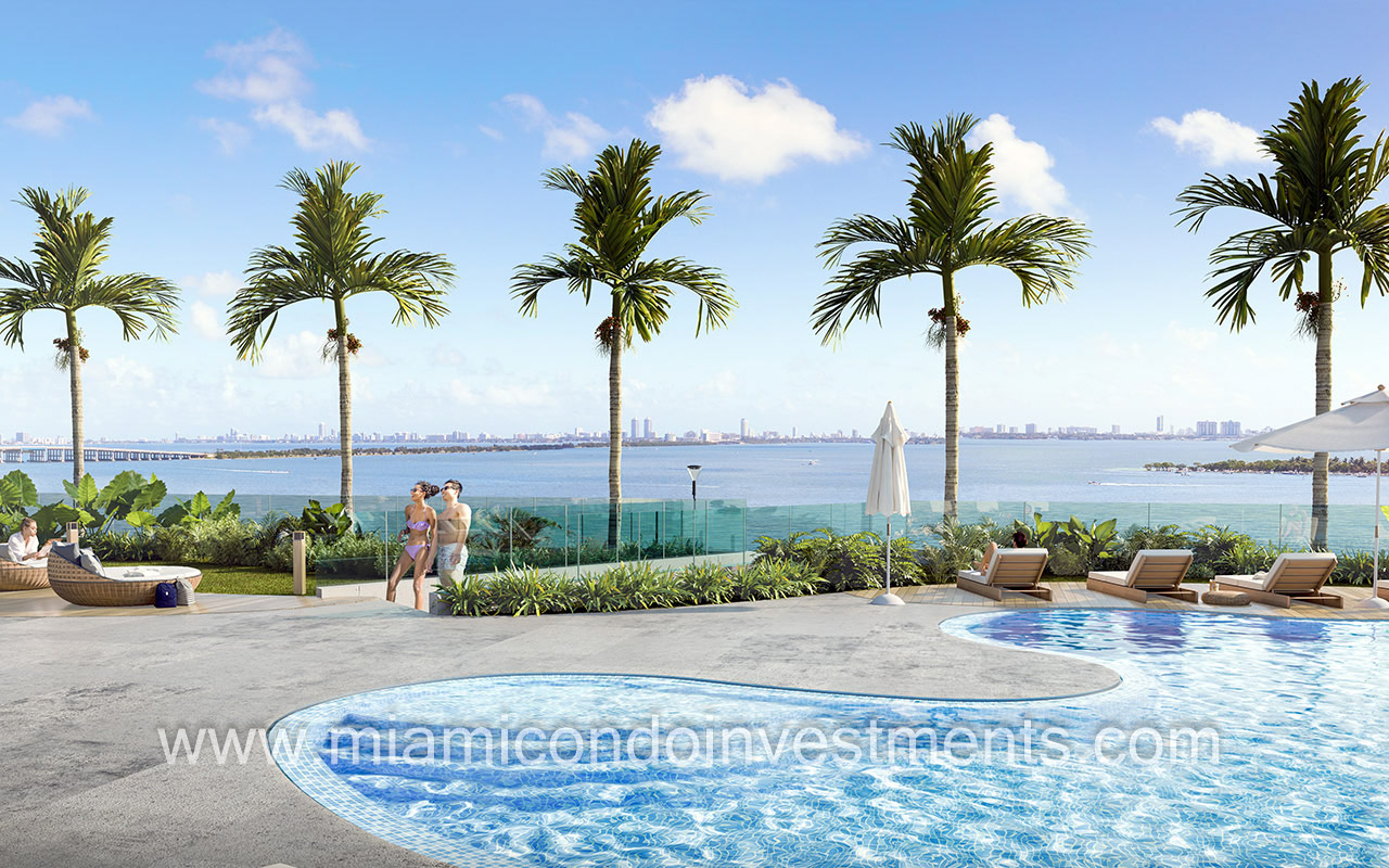 Aria Reserve Miami bayfront pool