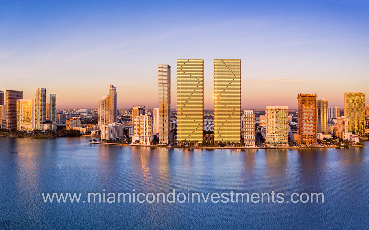 Aria Reserve Miami at sunrise